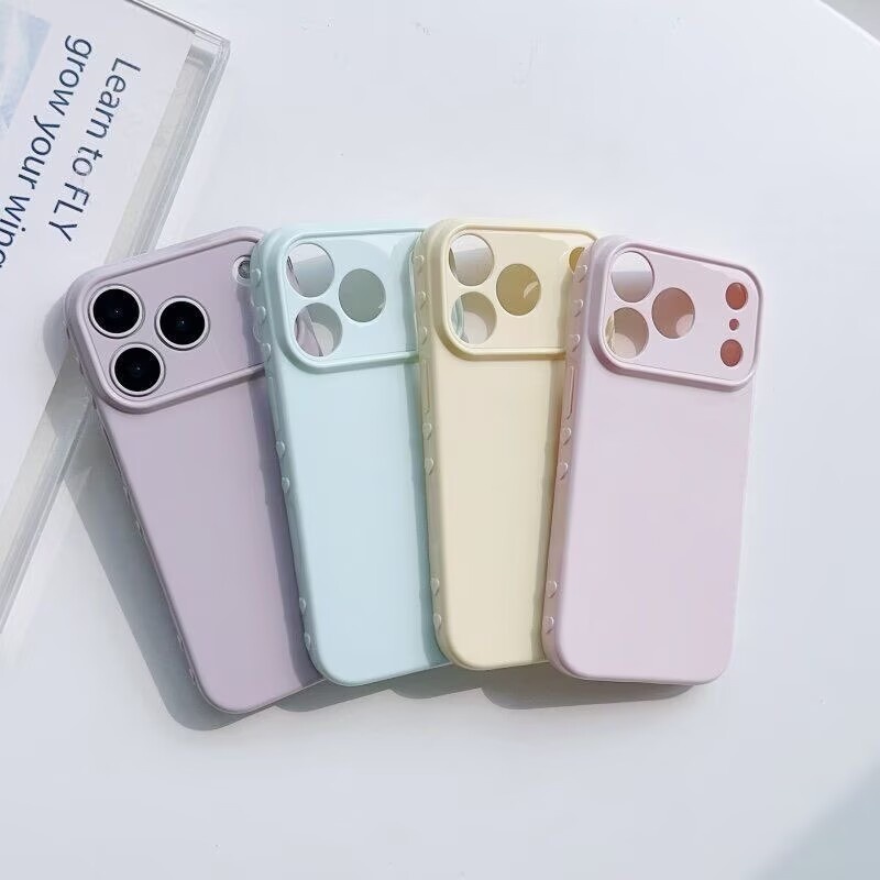 Side Heart Shape Candy Color P - Phone Cases Motorola Edge 2025 recension och pris