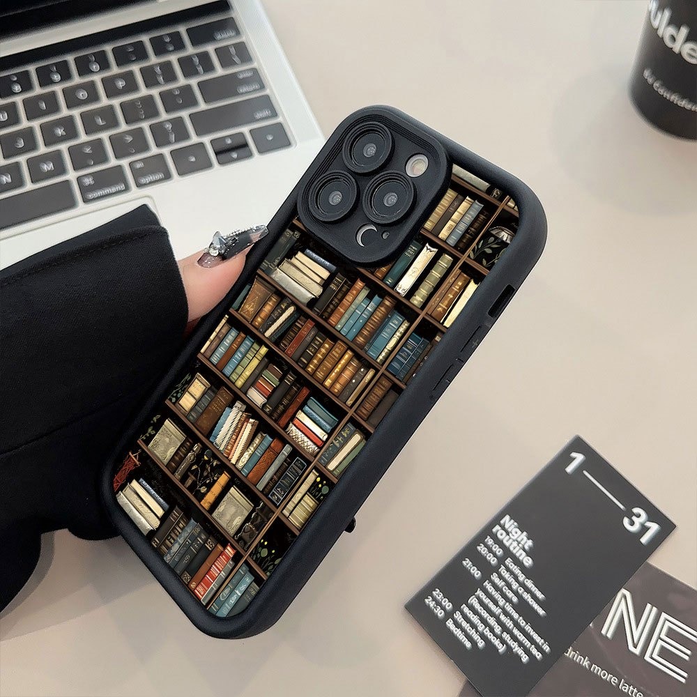 Book Shelf Creative Pattern Ph - Phone Cases Xr recension och pris