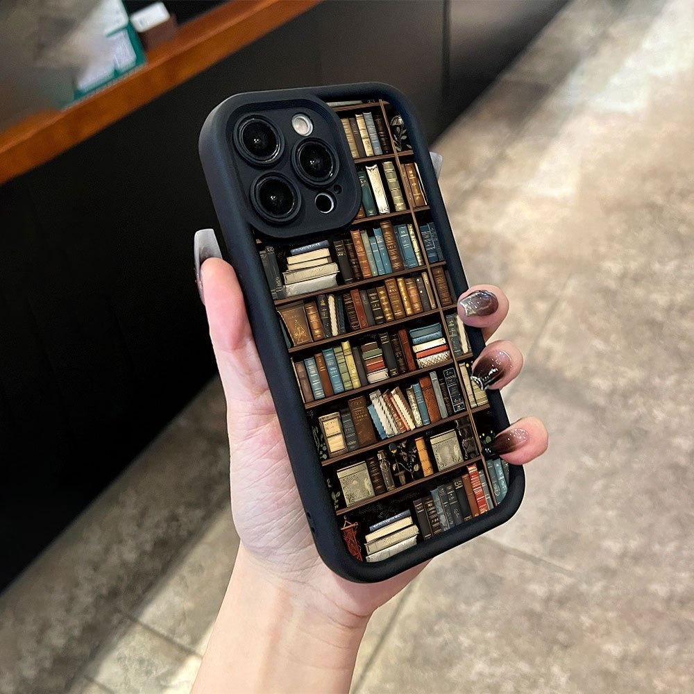 Book Shelf Creative Pattern Ph - Phone Cases Xr recension och pris