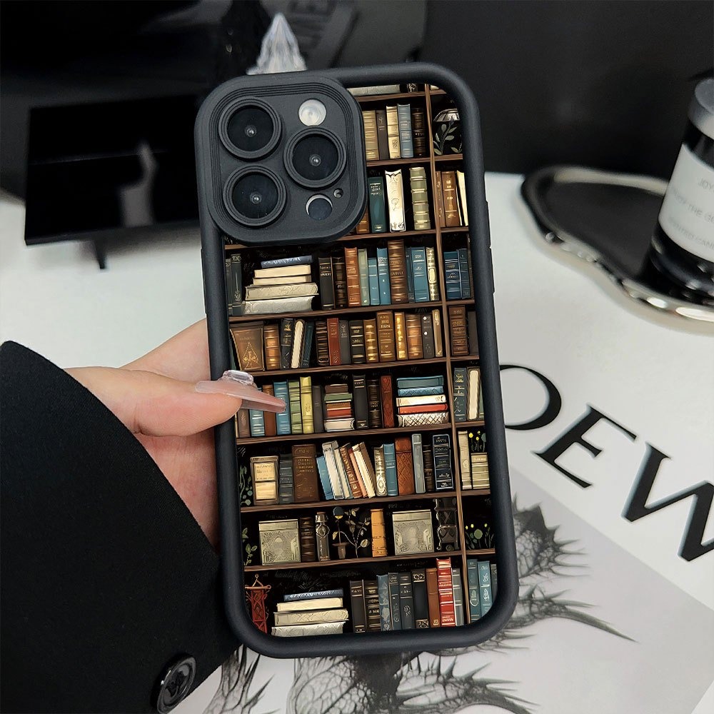 Book Shelf Creative Pattern Ph - Phone Cases Xr recension och pris