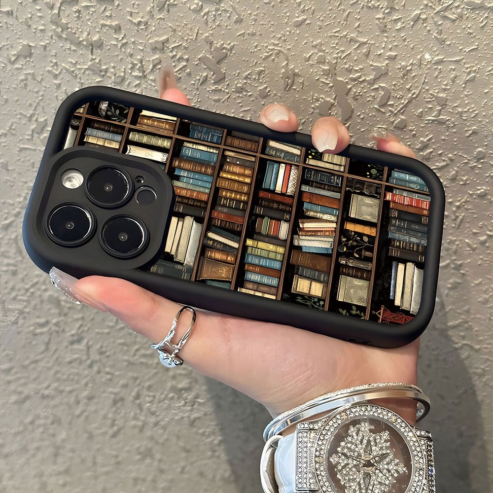 Book Shelf Creative Pattern Ph - Phone Cases Xr recension och pris