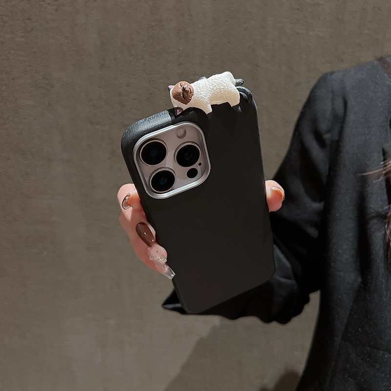 Cute 3D Cat Lichee Pattern Sil - Phone Cases Rhode recension och pris