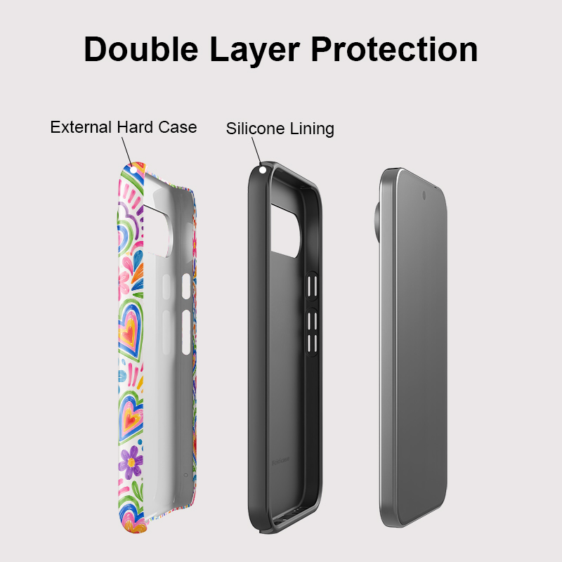 Fcicicase For Pixel 10A Love H - Phone Cases Google Pixel 10 recension och pris