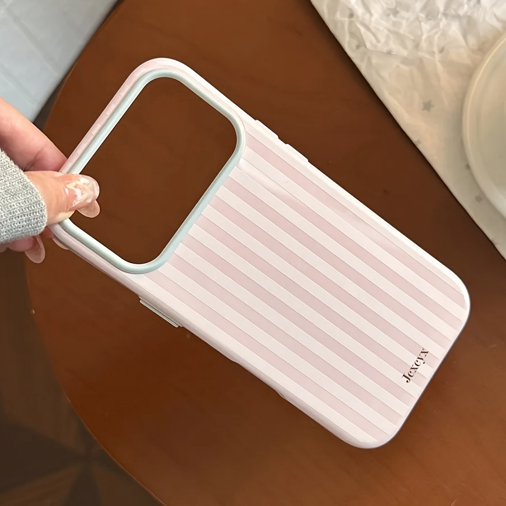 Luxury Korean Fashion Stripes  - Phone Cases Luxury recension och pris