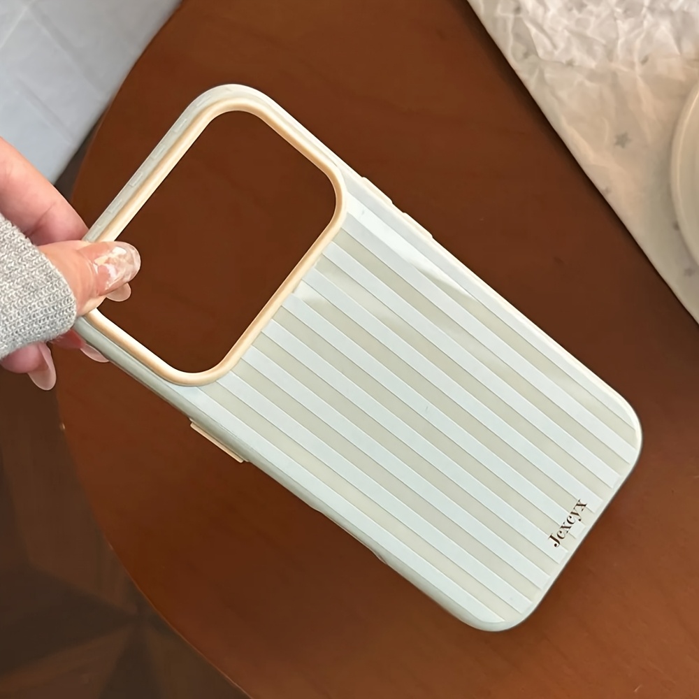 Luxury Korean Fashion Stripes  - Phone Cases Luxury recension och pris