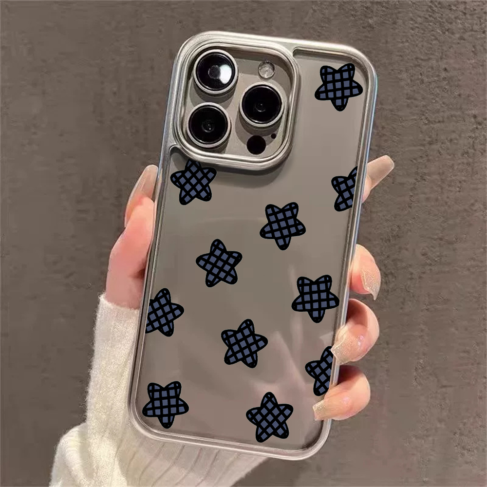 Y2K Stars Fashion Clear Cases  - Phone Cases For Iphone 17 recension och pris