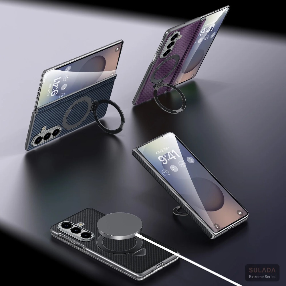 Business Carbon Fibre Magnetic - Ring Stand Case recension och pris