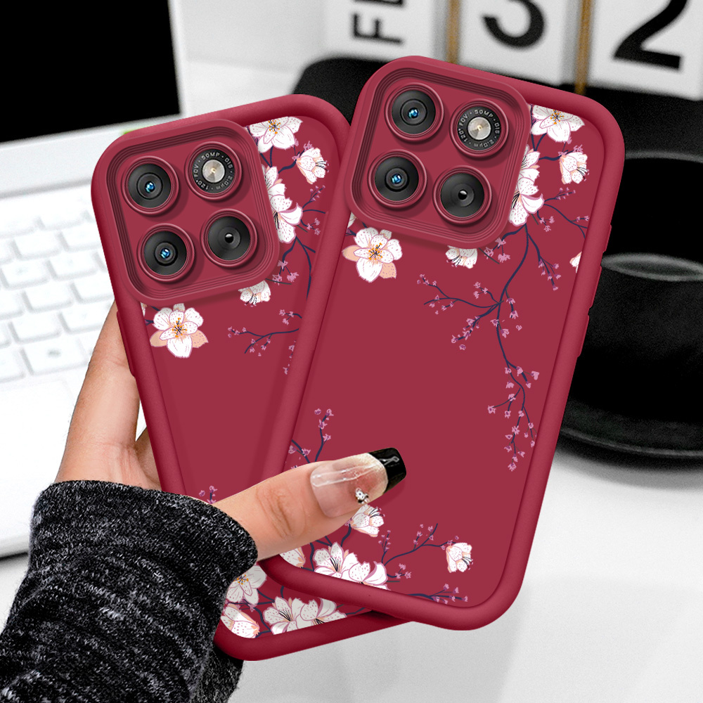 Spring Flowers Phone Case For  - Phone Cases Motorola Edge 2025 recension och pris