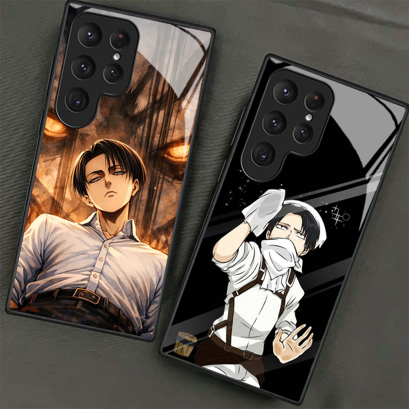 A-Attack On T-Titan Levi Glass - Phone Cases On Shein recension och pris