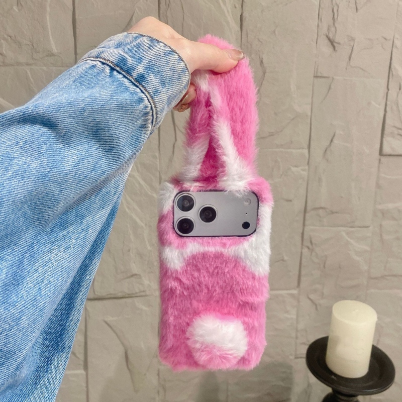 Cute Rabbit Design Fluffy Phon - Phone Cases For Iphone 17 recension och pris