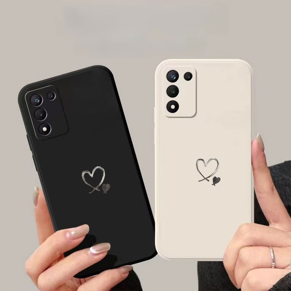 Love Heart Print Anti-Drop Pho - Phone Cases For Samsung recension och pris