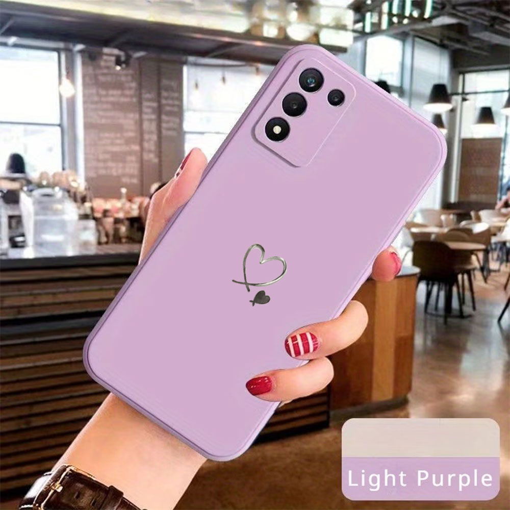 Love Heart Print Anti-Drop Pho - Phone Cases For Samsung recension och pris