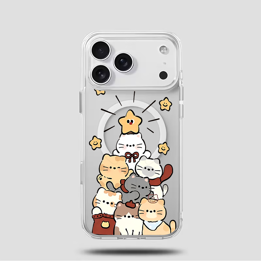 Cute Cartoon Kitten Print Comp - Phone Cases For Iphone 17 recension och pris